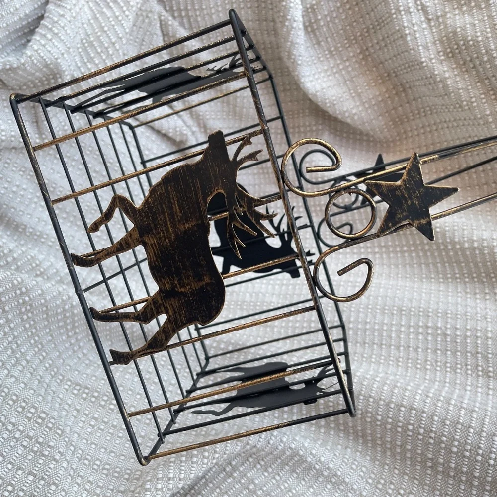 Williams Sonoma Moose Napkin Rings